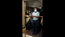 Inauguration of ATL LAb By Honourable D.C Dharwad, Shri Nitesh Patil and Smt. Sonal Vrishni, Deputy Conservator of Forests and Joint Director KSFA, Dharwad.